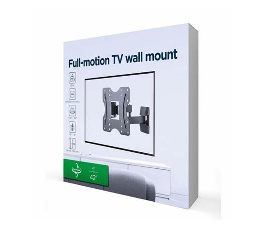 GEMBIRD Držák TV WM-42ST-01, 23"-42" (20kg), nastavitelný