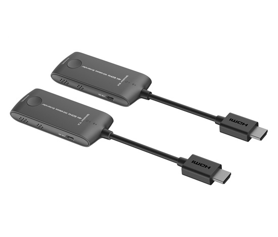 BAZAR - PREMIUMCORD HDMI Wireless extender, 4K@60Hz na 20m - Rozbaleno (Náhradní krabice)