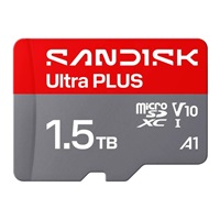 Sandisk Ultra PLUS micro SDHC karta 1,5TB UHS-I, V10, U1, C10, (200MB/s)