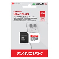 Sandisk Ultra PLUS micro SDHC karta 256GB UHS-I, V10, U1, C10, (200MB/s)