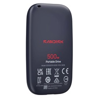 SanDisk externí SSD 500GB Extreme Portable, USB-C 3.2, (R: 600MB/s)