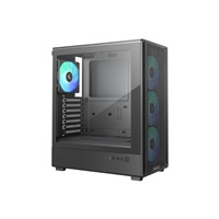 DEEPCOOL Case CG550 4F, ATX, Průhledná bočnice, 4x120mm ARGB, černá