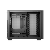 DEEPCOOL Case CG330 MESH 3F, mATX, Průhledná bočnice, 1x120mm ARGB, 2x140mm ARGB, černá