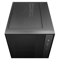 DEEPCOOL Case CG330 MESH 3F, mATX, Průhledná bočnice, 1x120mm ARGB, 2x140mm ARGB, černá