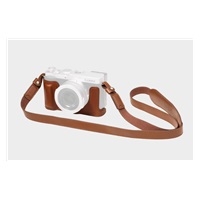 SmallRig 6275 Leather Half Case Kit for Panasonic LUMIX L10 Brown