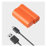 SmallRig 4966 EN-EL15c USB-C Rechargeable Camera Battery Orange