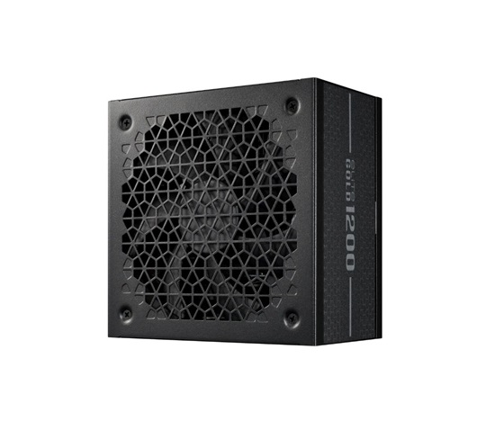 BAZAR - Cooler Master zdroj ELITE Gold 1200W FM, 135mm, Plně modulární, 80 Plus Gold, ATX 3.1 - Poškozený obal (Komplet)