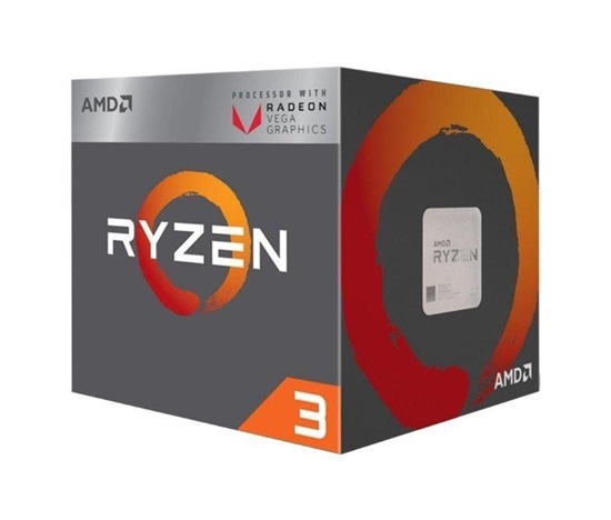 CPU AMD RYZEN 3 4300G, 4-core, 3.8GHz, 4MB cache, 65W, socket AM4, TRAY