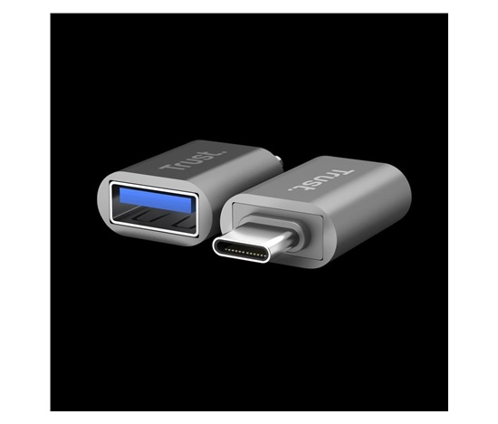 TRUST Adaptér Calyx USB-C na USB-A, 2ks