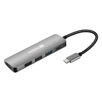 Sandberg USB-C Dock HDMI+3xUSB+PD 100W
