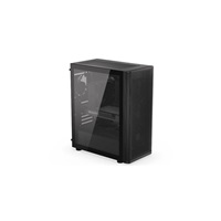 ENDORFY Case Ventum 400 Air, Průhledná bočnice, ATX, 4x120mm  ARGB, černá