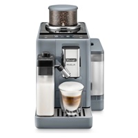 BAZAR - DeLonghi Rivelia EXAM440.55.G, automatický kávovar šedý, LatteCrema, Bean Switch, Bean Adapt, 16 nápojů - Poškoz