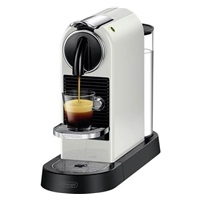 BAZAR - DeLonghi Nespresso Citiz EN 167.W, kapslový kávovar bílý, 19 bar, Thermoblock, 1 l nádrž - Poškozený obal (Kompl