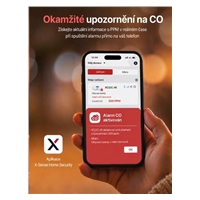 X-Sense XC0C-iR Wi-fi detektor oxidu uhelnatého s vyměnitelnou baterií