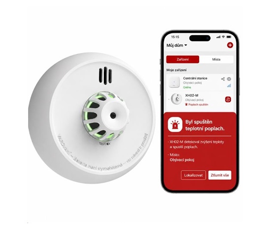 X-Sense XH02-M RF Teplotní senzor s vestavěnou 10letou baterií pro stanici SB550