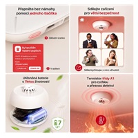 X-Sense XH02-M RF Teplotní senzor s vestavěnou 10letou baterií pro stanici SB550