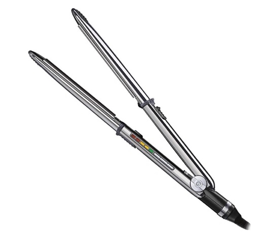 BAZAR - BaByliss PRO Elipsis3100 BAB3100EPE žehlička na vlasy stříbrná, ionizace, EP Technology 5.0 - Rozbaleno (Komplet