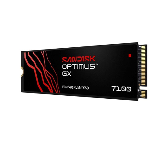 SANDISK SSD OPTIMUS GX 7100 NVMe 500GB PCIe, Gen4, (R:6800, W:5800MB/s)
