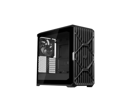 Cooler Master Case HAF II 500, E-ATX, Průhledná bočnice, 2x 220mm Fan, 1x 180mm Fan, PWM/ARGB Hub, černá
