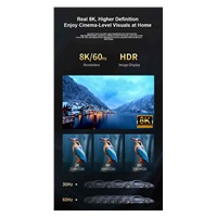 PREMIUMCORD Kabel USB-C GEN2 AOC DP1.4 8K@60Hz a 4K@144Hz 10Gbps, 7m