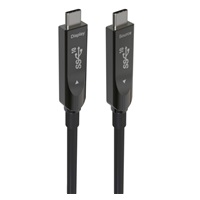 PREMIUMCORD Kabel USB-C GEN2 AOC DP1.4 8K@60Hz a 4K@144Hz 10Gbps, 15m
