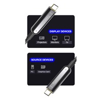 PREMIUMCORD Kabel USB-C optický fiber video AOC 4K@60Hz 1080p, 20m