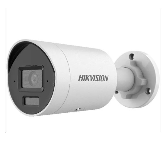 Hikvision DS-2CD2043G2-LI2U(2.8mm), 4MPix IP Bullet Smart Hybrid Light AcuSense kamera; LED/IR 40m, mikrofon, IP67