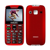 BAZAR - EVOLVEO EasyPhone XR, mobilní telefon pro seniory s nabíjecím stojánkem, červená - Po opravě (Komplet)