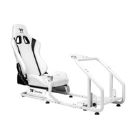 BAZAR - THERMALTAKE Závodní kokpit GR300 Racing Simulator Cockpit, Bílá, poškozený obal