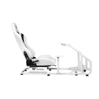 BAZAR - THERMALTAKE Závodní kokpit GR300 Racing Simulator Cockpit, Bílá, poškozený obal