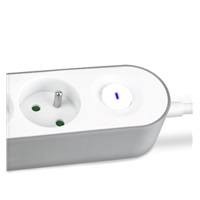 CONNECT IT prodlužovací kabel PowerRex3 , 5 zásuvek, 1,5m, s vypínačem (bíla)