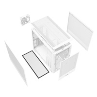 BAZAR - ADATA XPG case VALOR MESH NANO Mini-Tower, bez zdroje, 1x 120mm ARGB Fan, Bílá, poškozený obal
