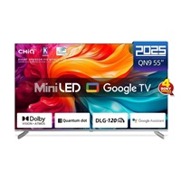 BAZAR - CHiQ M55QN9V TV 55", UHD MiniLED  Google TV DLG 120 Hz - Poškozený obal (Komplet)