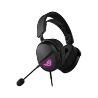 ASUS sluchátka ROG Pelta Core, USB-C, ARGB, černá