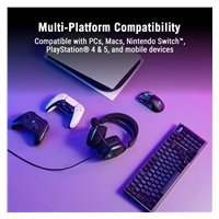 ASUS sluchátka ROG Pelta Core, USB-C, ARGB, černá