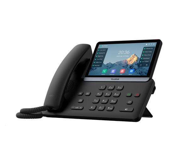 Yealink SIP-T77U SIP telefon, 800x480, barevný 7" displej, 2xUSB, 2xRJ45 10/100/1000 Mbps, 16SIP