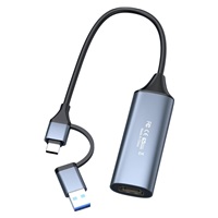 PREMIUMCORD 4K@60Hz HDMI capture/grabber pro záznam Video/Audio signálu do počítače s konektorem USB3.0 a USB-C
