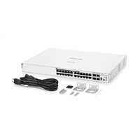 HPE Networking Instant On Switch 24p Gigabit 16p CL4 PoE 4p SFP 195W 1840