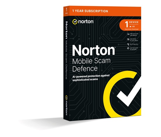 Norton Mobile Scam Defense 1 uživatel na 1 zařízení na 1 rok ESD