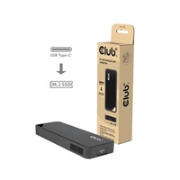 Club3D Externí box pro M.2 NVMe SSD s ventilátorem, USB4 40Gbps