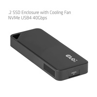 Club3D Externí box pro M.2 NVMe SSD s ventilátorem, USB4 40Gbps