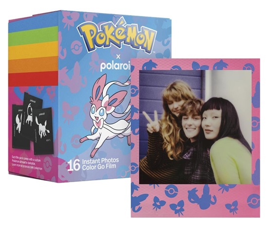 Polaroid Color film for Go - Pokemon Dark Frame- Double Pack