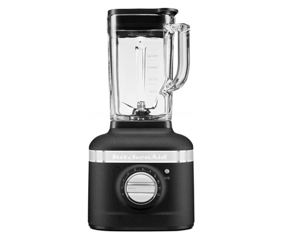 KitchenAid KSB4026EBK stolní mixér matně černý, 1,4 l, 1200 W, Intelli-Speed, 5 rychlostí, 3 programy