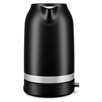 KitchenAid 5KEK1701EBM rychlovarná konvice matně černá, 1,7 l, 2400 W, regulace teploty 50-100 °C, Keep Warm, nerezová