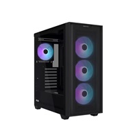 ASUS case A33 PLUS, ATX, Průhledná bočnice, 4x120mm ARGB Fan, černá