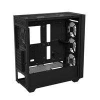 ASUS case A33 PLUS, ATX, Průhledná bočnice, 4x120mm ARGB Fan, černá