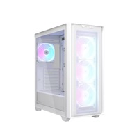ASUS case A33 PLUS, ATX, Průhledná bočnice, 4x120mm ARGB Fan, bílá