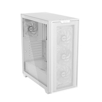 ASUS case A33 PLUS, ATX, Průhledná bočnice, 4x120mm ARGB Fan, bílá