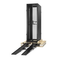 APC NetShelter SX, Server Rack Enclosure Gen 2, Shock Packaging, 2500 lbs, Black, 42U x 600W x 1070D