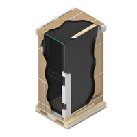 APC NetShelter SX, Server Rack Enclosure Gen 2, Shock Packaging, 2500 lbs, Black, 42U x 750W x 1200D